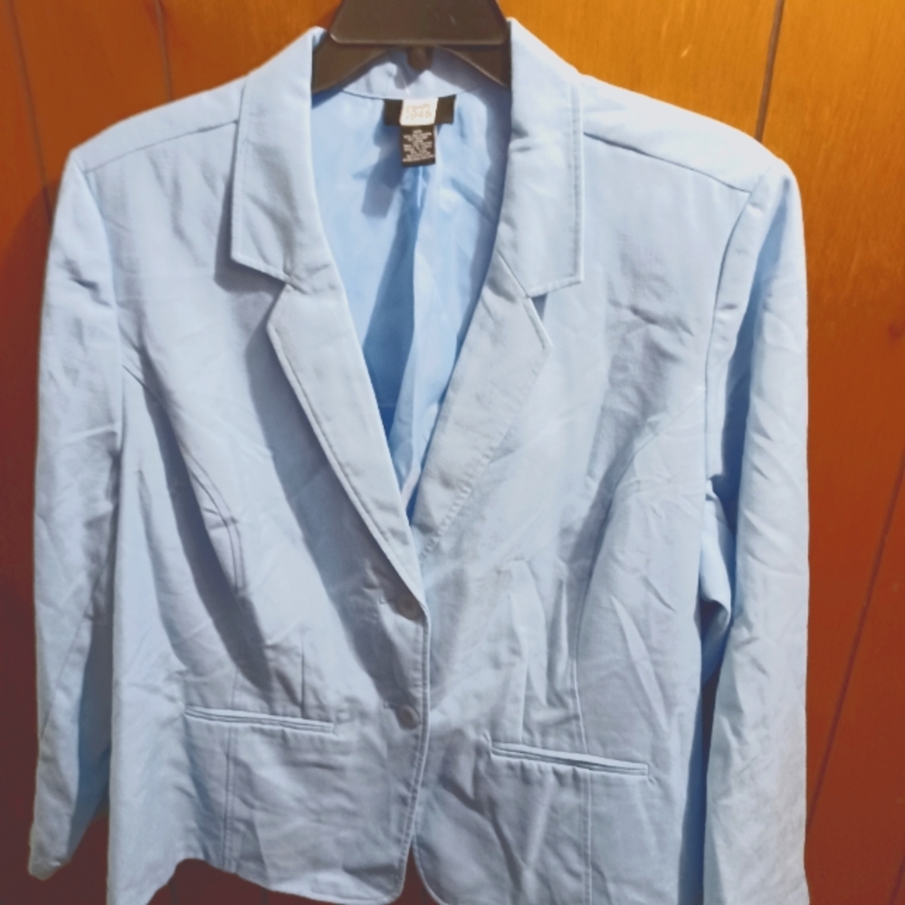 26W light blue blazer